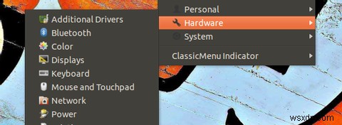 ClassicMenu Indicator로 우분투의 전통 메뉴 되찾기