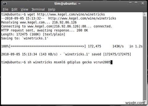 Ubuntu 10.04에 Adobe Photoshop CS5 설치하는 초보자를 위한 완벽 가이드
