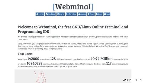 웹 브라우저에서 리눅스를 실행할 수 있는 최고의 사이트 10곳