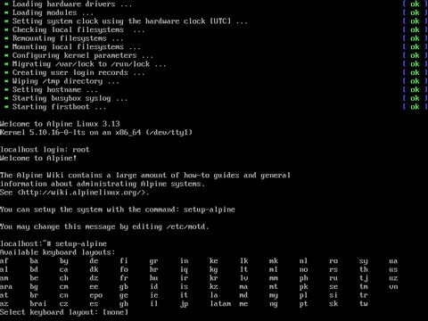 Alpine Linux, 리눅스 전문가를 위한 신선한 산의 공기