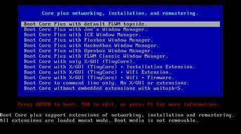 Tiny Core Linux, 단 8MB로 완성되는 세상에서 가장 작은 리눅스 배포판
