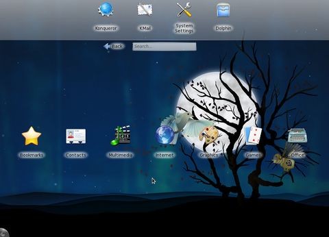 KDE 넷북 최적화 인터페이스 사용 방법 [Linux]