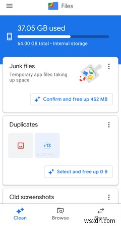 Files by Google 앱의 알고 보면 더 유용한 8가지 기능
