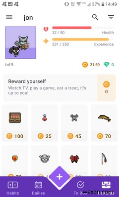 Habitica로 할 일 목록을 검으로 베어라: 일상을 RPG처럼 게임화하는 생산성 앱