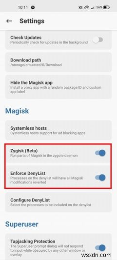 앱이 안드로이드가 루팅되지 않았다고 인식하도록 속이는 방법 (Magisk 활용법)