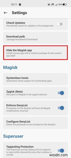 앱이 안드로이드가 루팅되지 않았다고 인식하도록 속이는 방법 (Magisk 활용법)