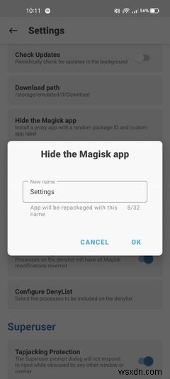 앱이 안드로이드가 루팅되지 않았다고 인식하도록 속이는 방법 (Magisk 활용법)