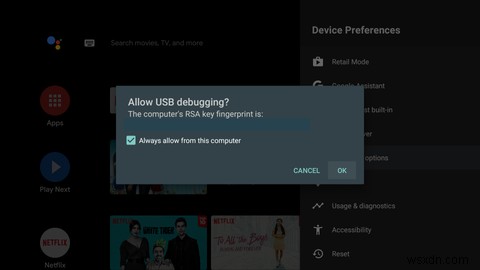 Android TV에서 ADB 설정하고 활용하는 방법 총정리
