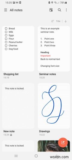 삼성 노트(Samsung Notes) 앱 제대로 활용하는 9가지 핵심 팁