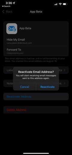 iCloud+  이메일 숨기기 로 익명 이메일 주소 생성하고 관리하는 방법