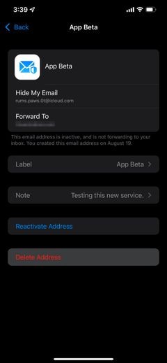 iCloud+  이메일 숨기기 로 익명 이메일 주소 생성하고 관리하는 방법