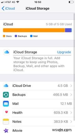 메시지가 사용 중인 iCloud 저장 공간 확인 및 관리하는 방법