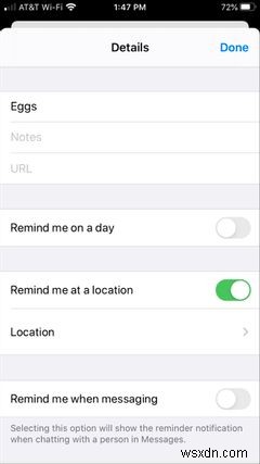 iPhone 미리 알림 앱에서 위치 기반 알림 설정하는 완벽 가이드