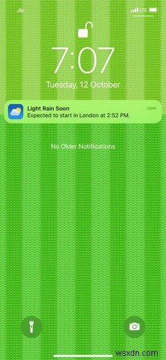 iOS 15 아이폰에서 실시간 강수(비·눈) 알림 받는 방법 완벽 가이드
