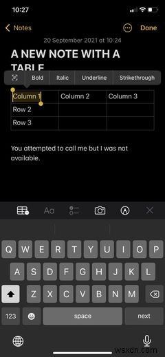 Apple Notes 표 마스터하기: 생성부터 서식 지정까지 전문가처럼 활용하는 7가지 방법