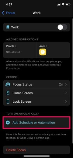 iOS 15 집중(Focus) 모드 설정 및 사용법 완벽 가이드