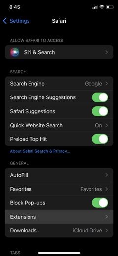 드디어 iOS 15 아이폰에서 Safari 확장 프로그램 설치가 가능합니다 — 설치 및 사용법 완벽 가이드