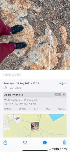 iOS 15에서 사진의 날짜, 시간, 위치 손쉽게 수정하는 방법