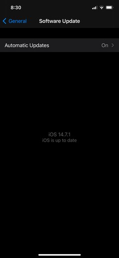 아이폰에서 실행 중인 iOS 버전 확인하는 방법