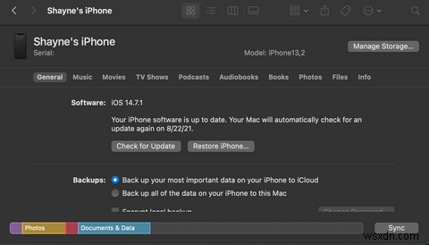 아이폰에서 실행 중인 iOS 버전 확인하는 방법