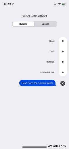 아이폰 iMessage에 멋진 애니메이션 효과를 추가하는 방법