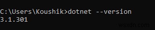 C# .NET Core 설치 여부 확인하는 방법 총정리