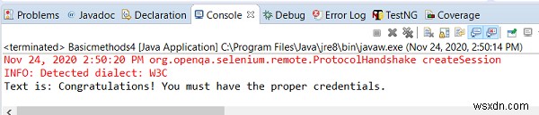 Java Selenium WebDriver로 인증 팝업(로그인 창) 처리하는 방법