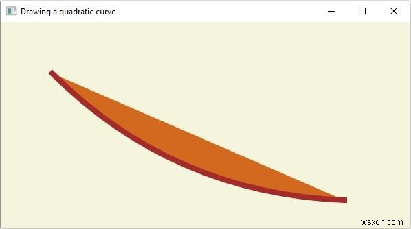 JavaFX QuadCurve 완벽 가이드: 2차 곡선 그리는 방법