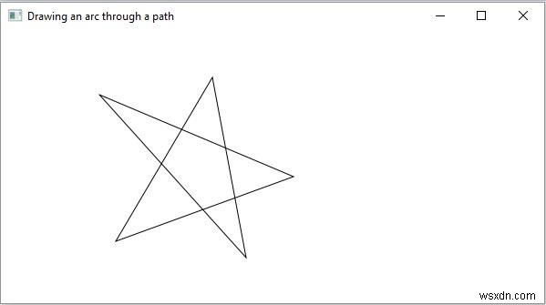 JavaFX에서 Path 클래스로 사용자 정의 도형 그리는 방법