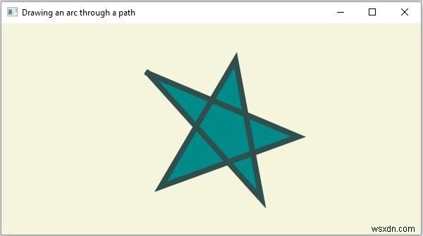 JavaFX의 다양한 경로(Path) 요소 완벽 정리