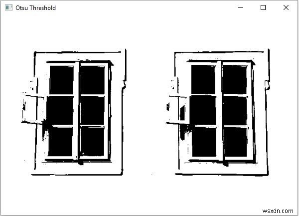 Java 예제 코드로 배우는 OpenCV Otsu 임계값(Otsu s Thresholding) 기법