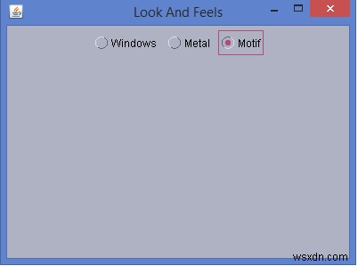 Java Swing에서 다른 룩 앤 필(Look and Feel)을 설정하는 방법
