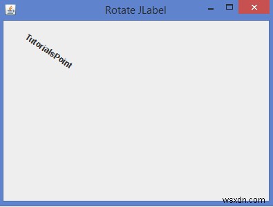 Java에서 JLabel 텍스트를 회전시키는 방법 완벽 가이드