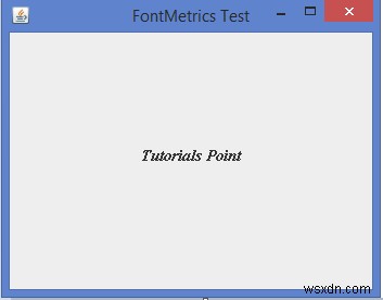 Java의 Font와 FontMetrics 클래스, 무엇이 다를까?
