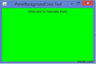 자바(Java)에서 JPanel 배경색을 설정하는 방법