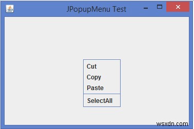Java Swing에서 JPopupMenu로 마우스 오른쪽 클릭 메뉴 구현하는 방법