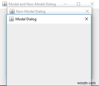 Java에서 만들 수 있는 JDialog의 종류 – 모달 vs 논모달 다이얼로그