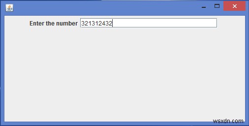 Java에서 JTextField에 숫자만 입력되도록 제한하는 방법