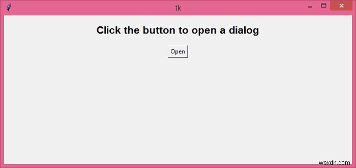 Python에서 파일 선택 대화상자 띄워 사용자가 파일을 읽도록 하는 방법 (Tkinter filedialog)