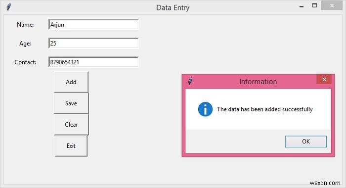Python Tkinter – 입력 필드의 데이터를 CSV 파일로 내보내는 방법