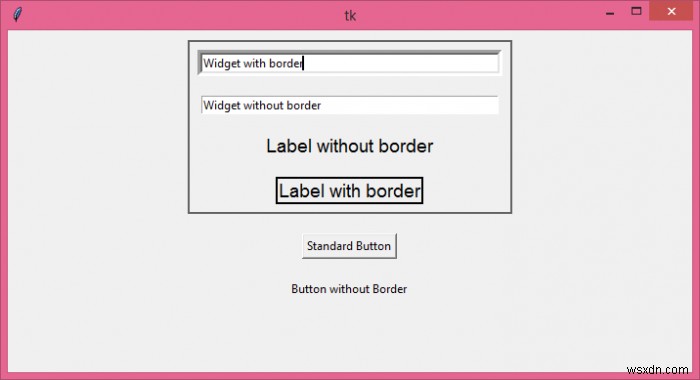 Tkinter 위젯 테두리 제거 방법 (Canvas·Entry·Label·Button)