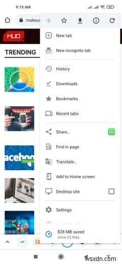 크롬(Chrome)에서 웹페이지 QR 코드 만드는 방법