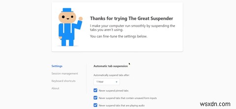 크롬 탭 관리를 위한 The Great Suspender 대체 확장 프로그램 10선