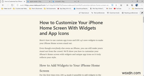 엣지(Edge)를 크롬(Chrome)보다 더 생산적으로 만들어주는 10가지 기능