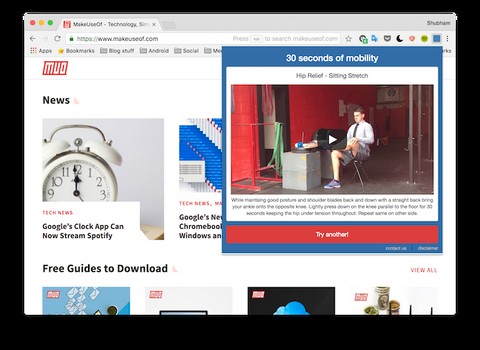 하루 종일 책상에 앉아 있는 당신을 위한 건강 관리 Chrome 확장 프로그램 11선
