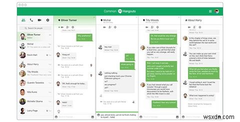 구글이 놓친 데스크톱 행아웃, 서드파티가 만든  Common Hangouts 로 완성하다