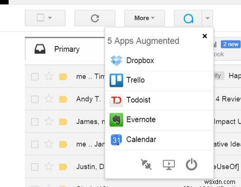 Chrome 확장 프로그램  Augment 로 Gmail 받은 편지함을 생산성 대시보드로 바꾸는 법