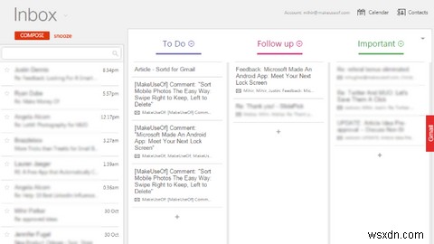 크롬 확장 프로그램 Sortd 로 Gmail을 Trello 스타일 작업 보드로 바꾸는 법