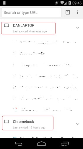 크롬 방문 기록에서 불필요한 기기를 삭제하는 방법