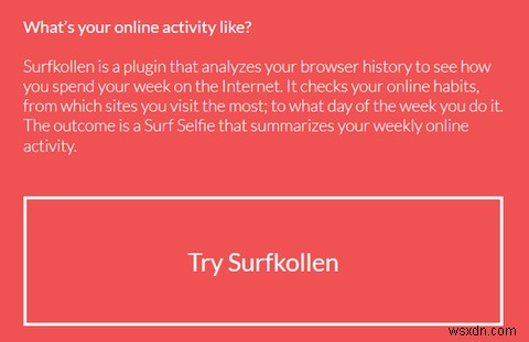 내 웹 서핑 습관을 한눈에! 브라우저 확장 프로그램  Surfkollen 로 확인하는 개인화 통계